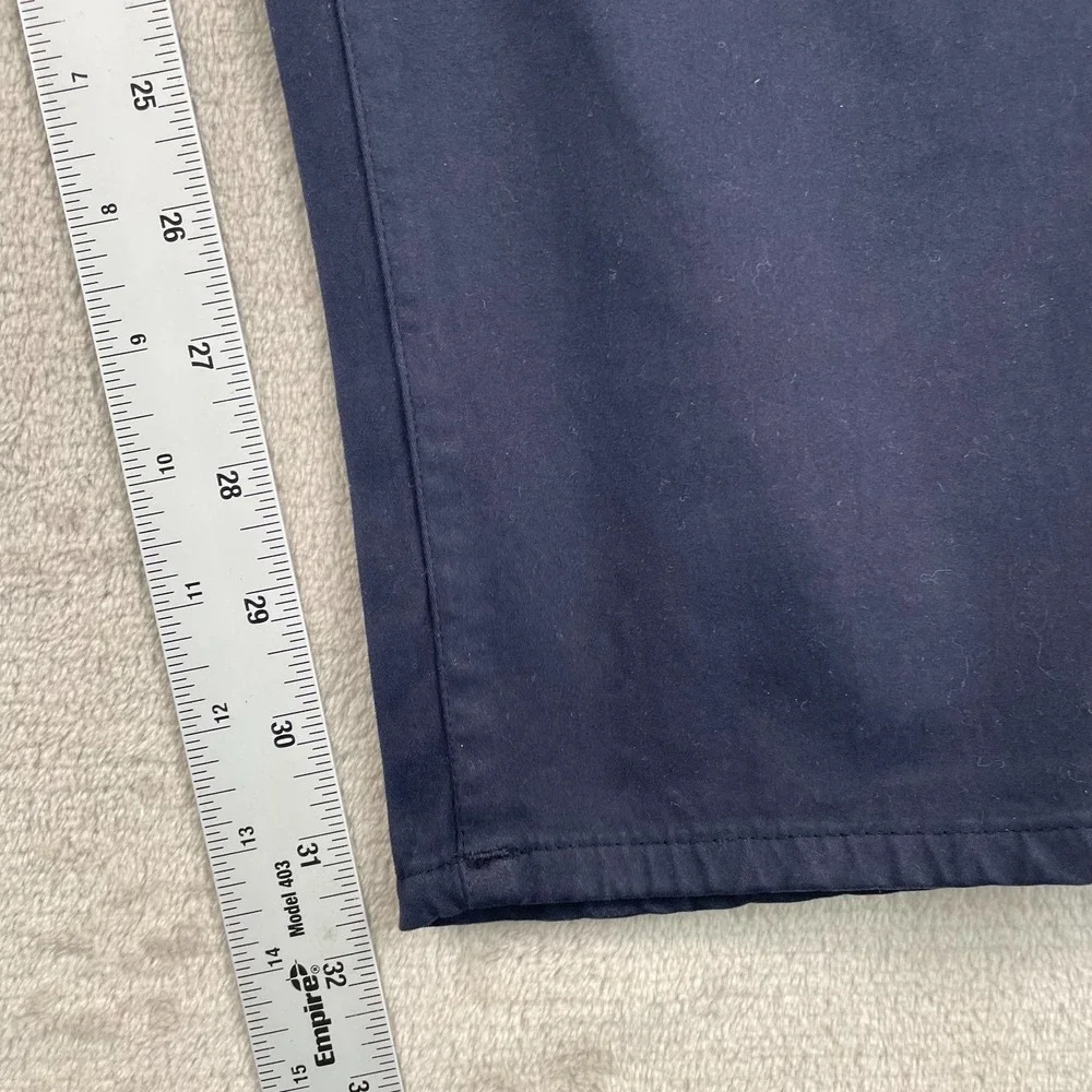 Ralph Lauren Purple Label Sateen Pants Men 38x32 Navy Slim Fit Stretch NWT $495‎
